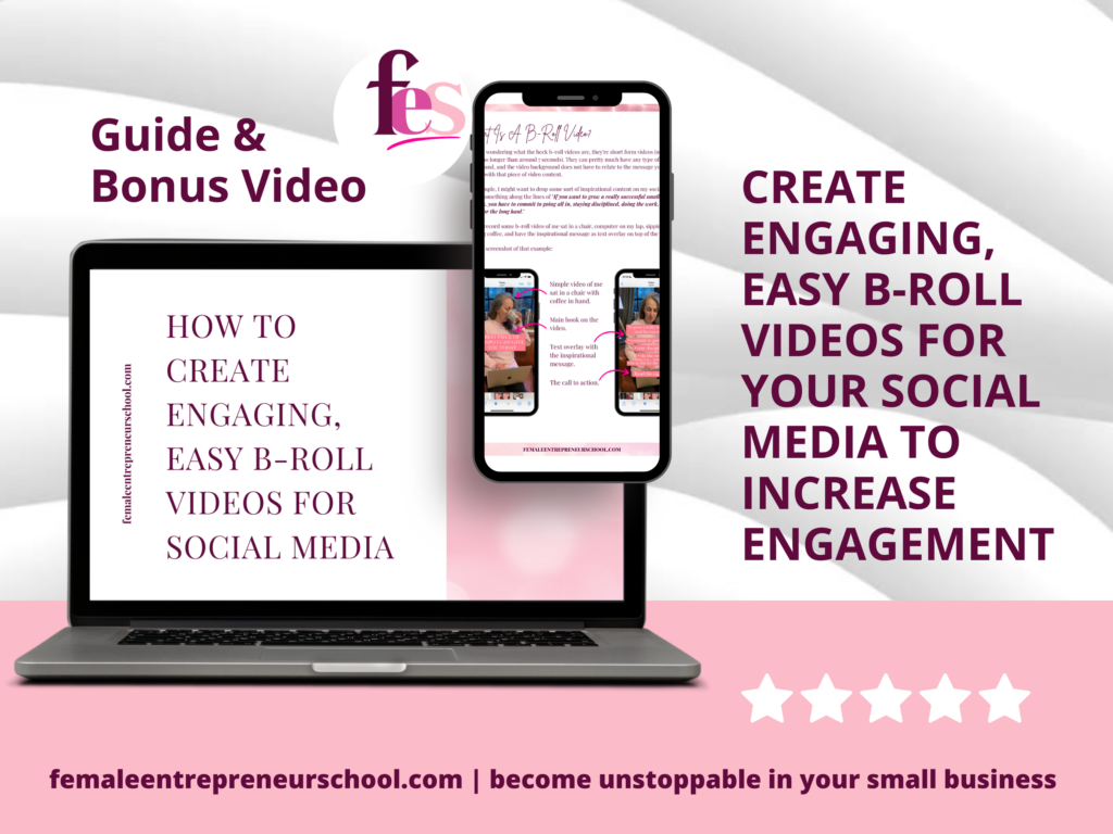 create engaging, easy b-roll videos for your social media to increase engagement