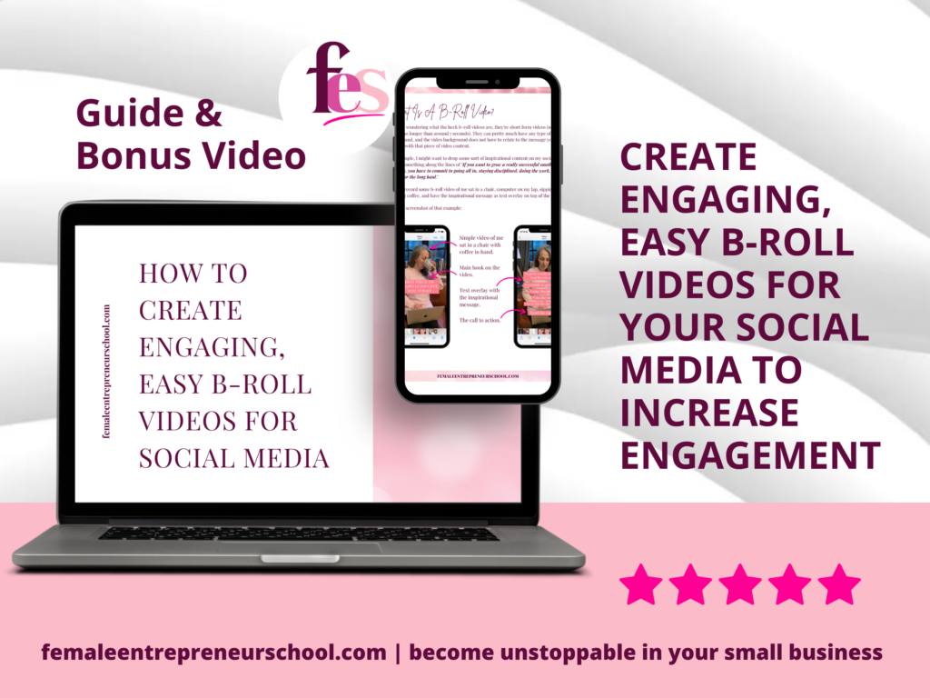 create engaging, easy b-roll videos for your social media to increase engagement